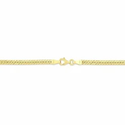 Collier Doline Maille Anglaise Or Jaune