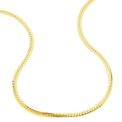 Collier Doline Maille Anglaise Or Jaune