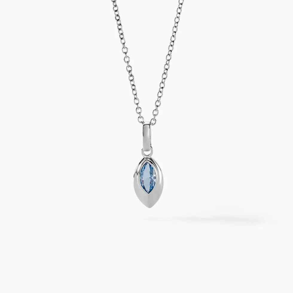 Collier Duchesse Argent Blanc Oxyde De Zirconium