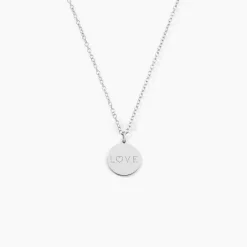Collier Eternelle Argent Blanc