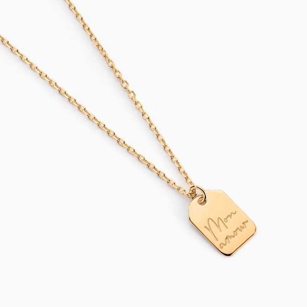 Collier Eurydice Plaqué Or Jaune