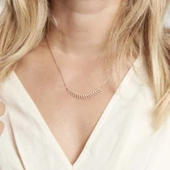 Collier Fabrizia Plaqué Or Jaune Oxyde De Zirconium