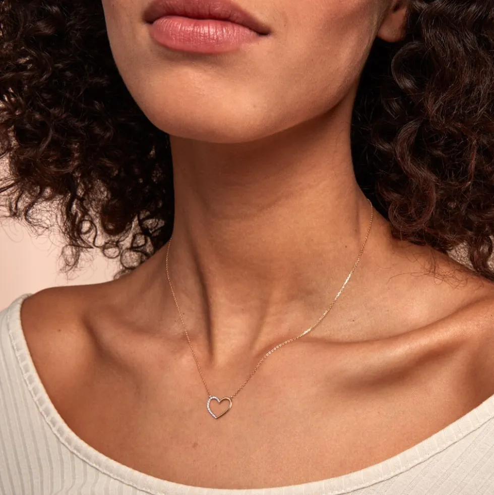 Collier Faiga Or Jaune Diamant