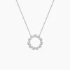 Collier Florange Argent Blanc Oxyde De Zirconium