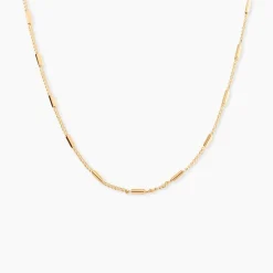 Collier Frans Plaqué Or