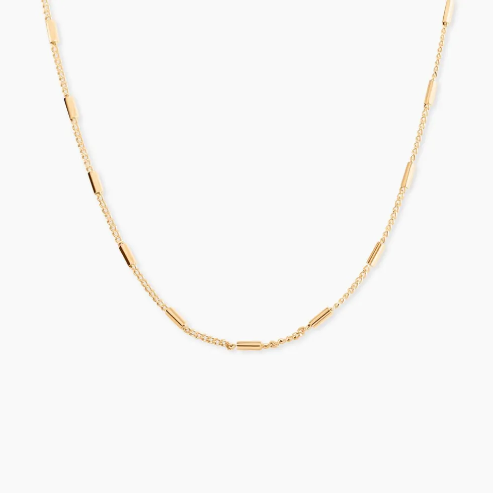 Collier Frans Plaqué Or