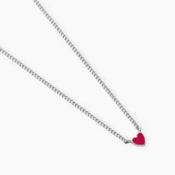 Collier Griotte Argent Blanc
