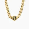Collier Guess 4G Icon Acier Jaune