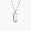 Collier Halden Acier Blanc