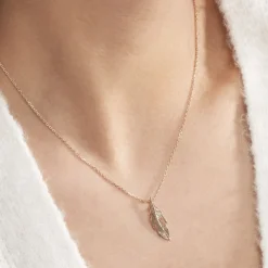 Collier Hanae Plaqué Or Jaune