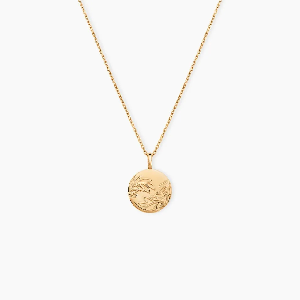 Collier Hanaelle Plaque Or Jaune