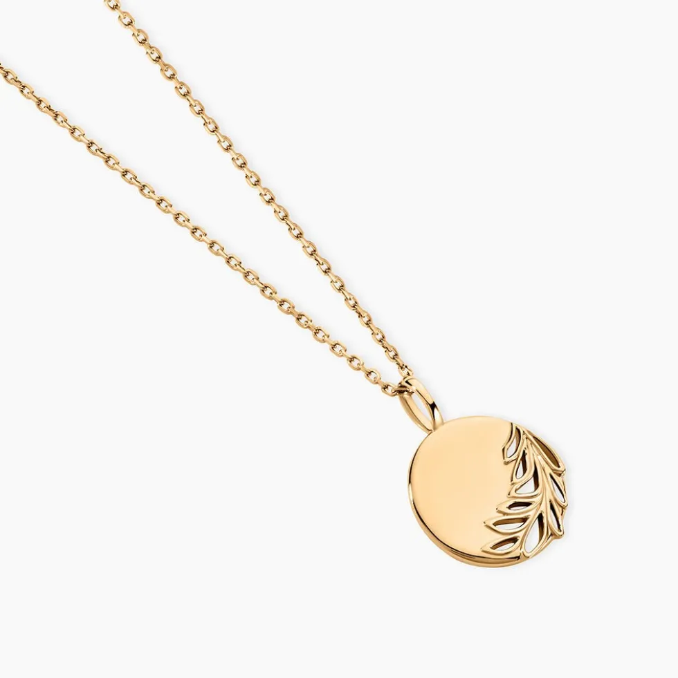 Collier Hanaelle Plaque Or Jaune