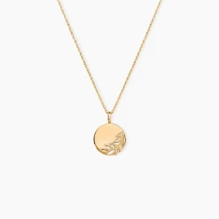 Collier Hanaelle Plaque Or Jaune