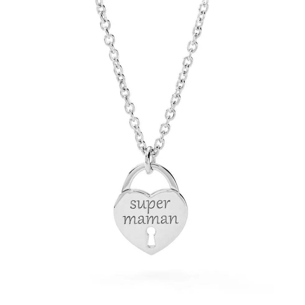 Collier Harta Argent Blanc