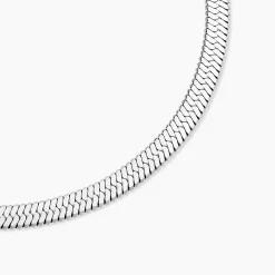 Collier Hera Melitta Acier Blanc