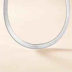 Collier Hera Melitta Acier Blanc