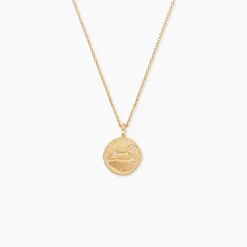 Collier Iago Plaqué Or Oxydes De Zirconium