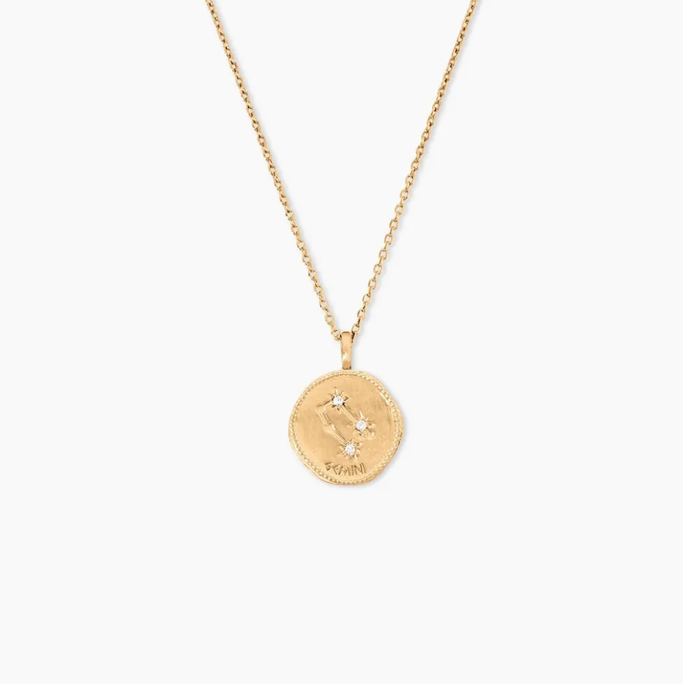 Collier Iago Plaqué Or Oxydes De Zirconium