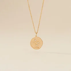 Collier Iago Plaqué Or Oxydes De Zirconium