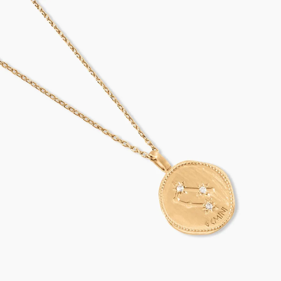 Collier Iago Plaqué Or Oxydes De Zirconium