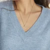 Collier Iago Plaqué Or Oxydes De Zirconium