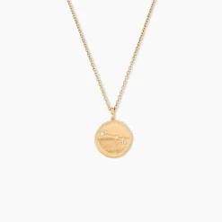 Collier Iago Plaqué Or Oxydes De Zirconium