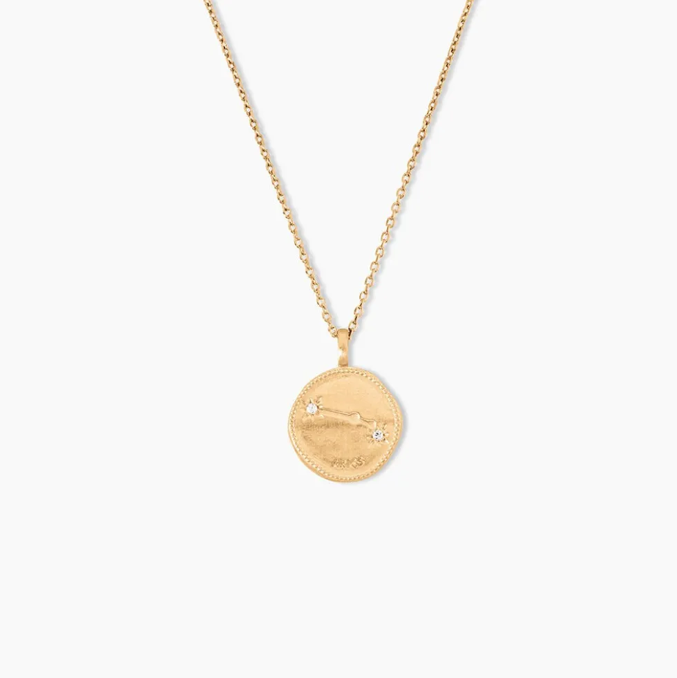 Collier Iago Plaqué Or Oxydes De Zirconium