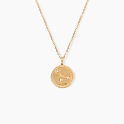 Collier Iago Plaqué Or Oxydes De Zirconium