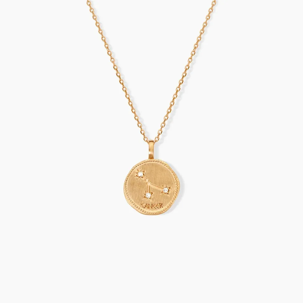 Collier Iago Plaqué Or Oxydes De Zirconium