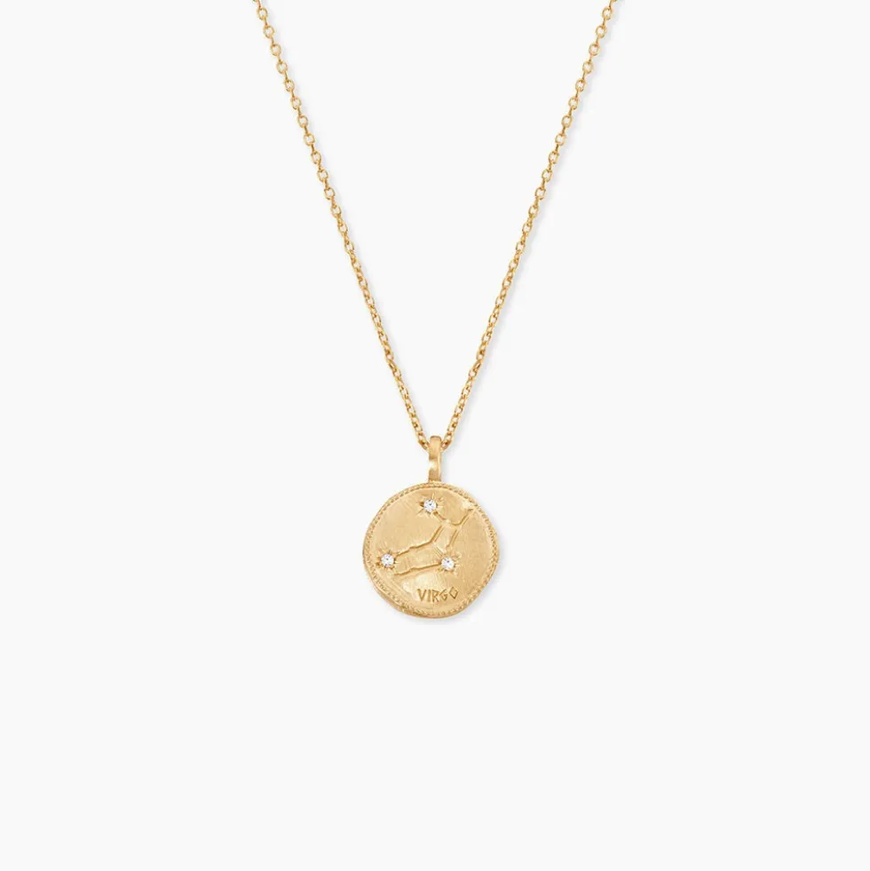 Collier Iago Plaqué Or Oxydes De Zirconium