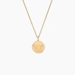 Collier Iago Plaqué Or Oxydes De Zirconium