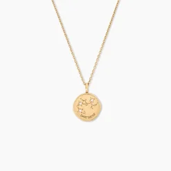Collier Iago Plaqué Or Oxydes De Zirconium