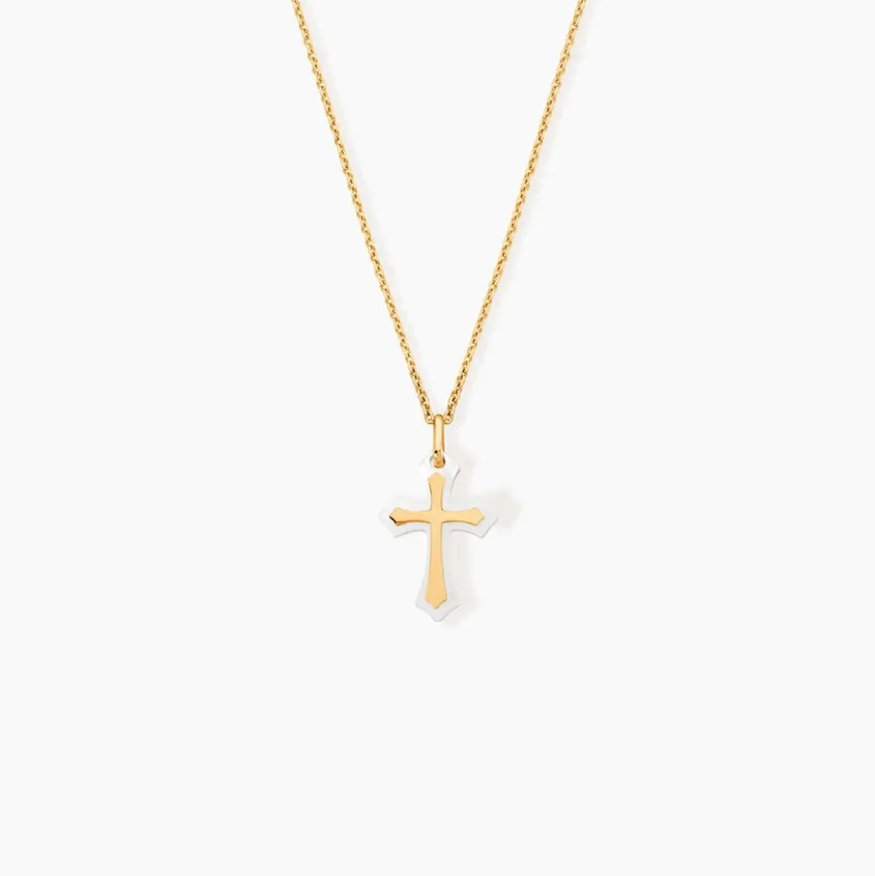 Collier Ifan Or Jaune Nacre