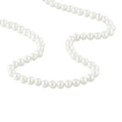 Collier Ikbal Or Jaune Perle De Culture