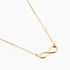 Collier Illenia Or Jaune Perle De Culture