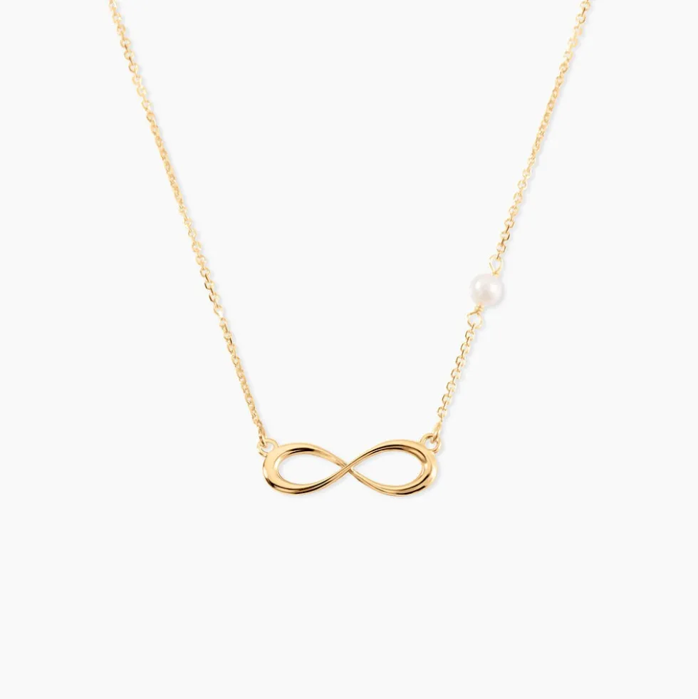 Collier Illenia Or Jaune Perle De Culture