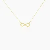 Collier Infinite Or Jaune
