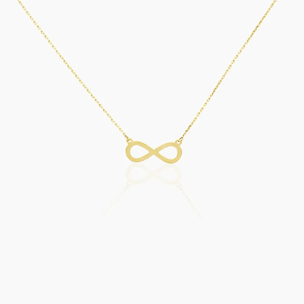 Collier Infinite Or Jaune