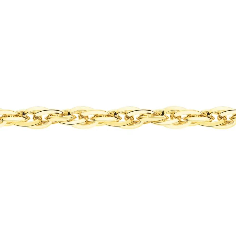 Collier Izar Torsadee Or Jaune