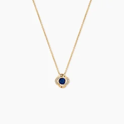 Collier Jaana Plaqué Or Jaune Verre Oxyde De Zirconium