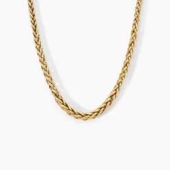 Collier Jany Danilo Maille Palmier Or Jaune