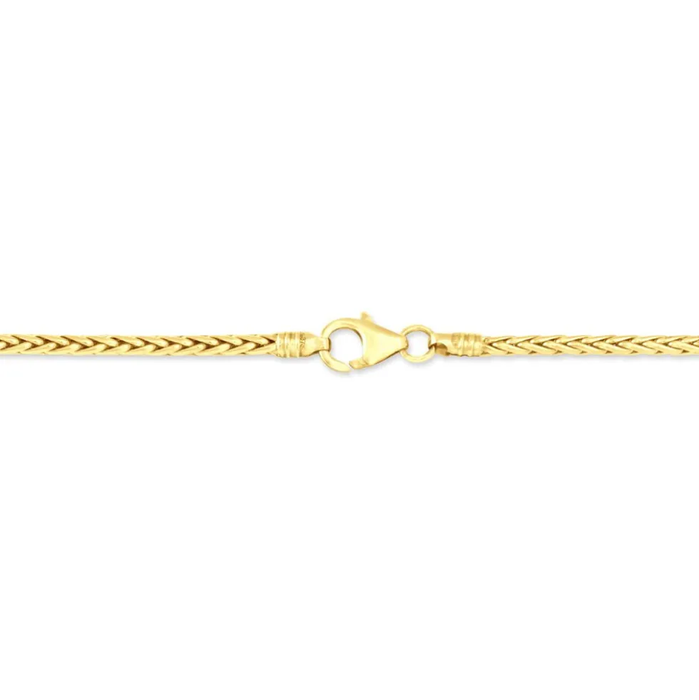 Collier Jany Danilo Maille Palmier Or Jaune