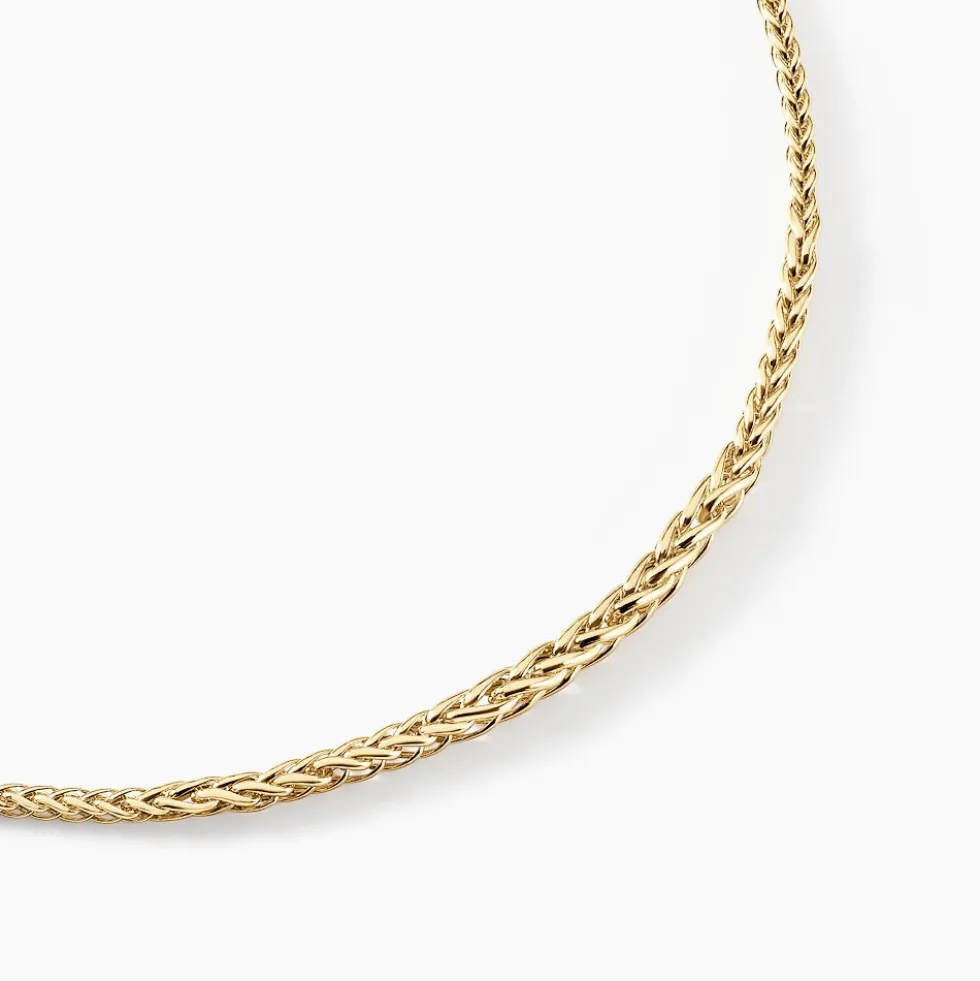Collier Jany Danilo Maille Palmier Or Jaune