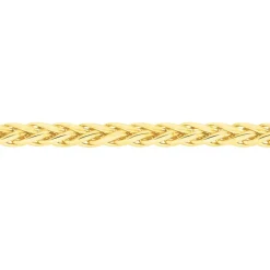 Collier Jany Maille Palmier Or Jaune