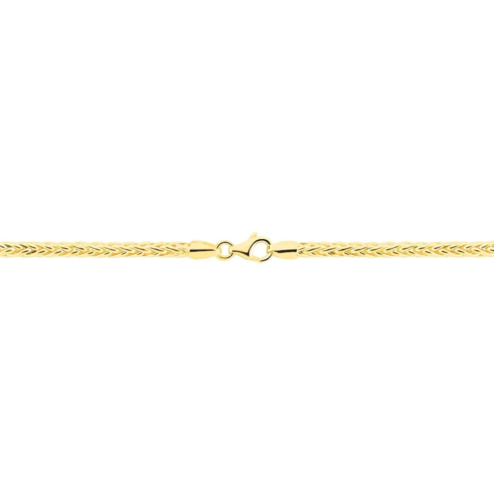 Collier Jany Maille Palmier Or Jaune