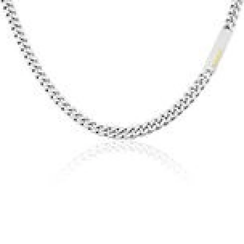 Collier Jourdan Olympe Acier Blanc