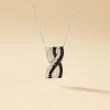 Collier Julianne Or Blanc Diamant