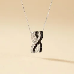 Collier Julianne Or Blanc Diamant