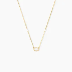 Collier Kakalina Or Jaune Nacre