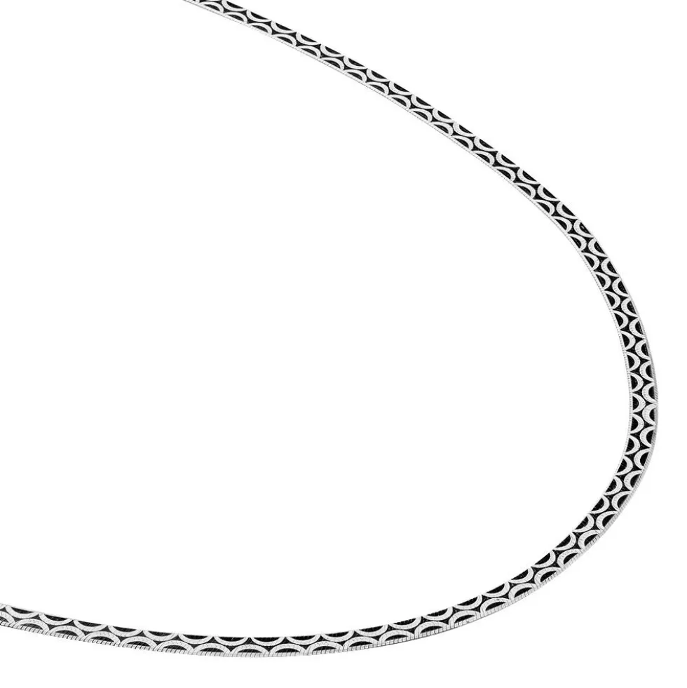 Collier Kalyane Argent Bicolore